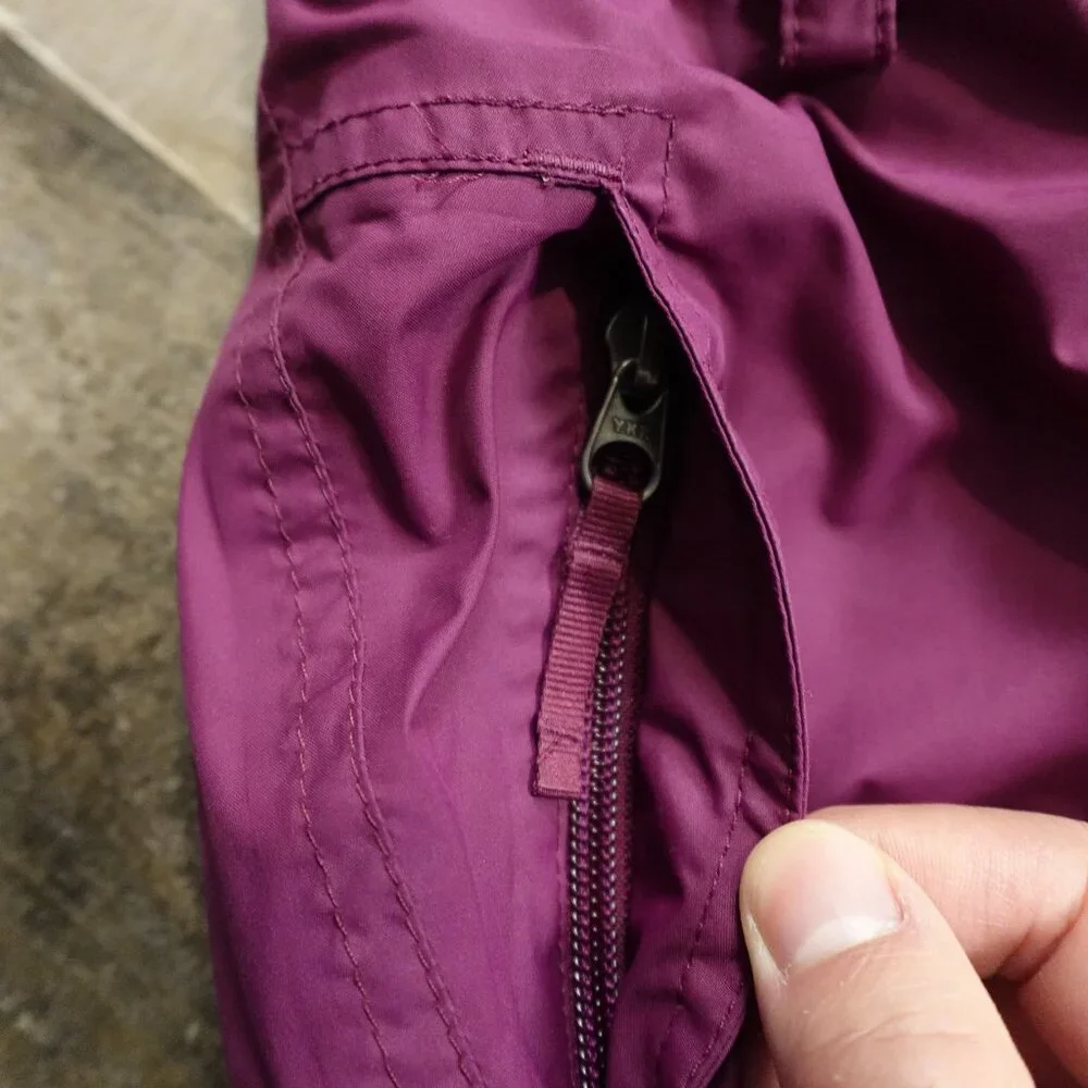 The North Face HyVent Snow Pants‎ Girls XXS (5) Purple Insulated Winter Ski
